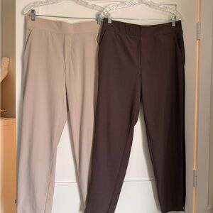 Elegant Women's Tan and Olive Brooklyn Pants